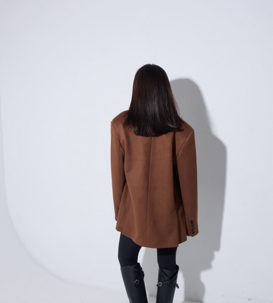 Блейзер Copper Edge Шоколад | Showroom By Nona — зображення 4